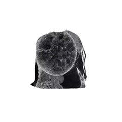 Space Universe Earth Rocket Drawstring Pouches (small)  by Celenk