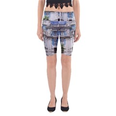 Squad Latvia Architecture Yoga Cropped Leggings by Celenk