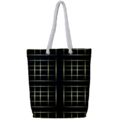 Background Texture Pattern Full Print Rope Handle Tote (small) by Celenk