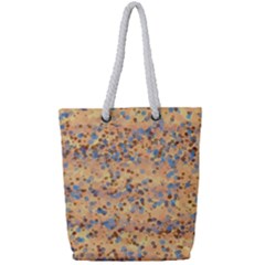 Background Abstract Art Full Print Rope Handle Tote (small) by Celenk