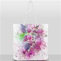 Blackberry Fruit Art Abstract Full Print Rope Handle Tote (Large) View2
