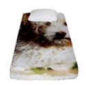 Dog Animal Pet Art Abstract Fitted Sheet (Single Size) View1