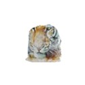 Tiger Animal Art Abstract Drawstring Pouches (XS)  View1