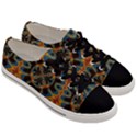 Tapestry Pattern Men s Low Top Canvas Sneakers View3