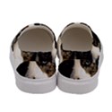 Dog Pet Art Abstract Vintage Women s Canvas Slip Ons View4