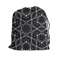 Design Art Pattern Decorative Drawstring Pouches (xxl) by Celenk