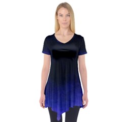 Ombre Short Sleeve Tunic  by ValentinaDesign