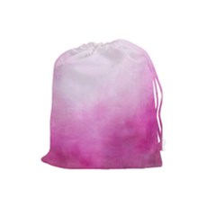 Ombre Drawstring Pouches (large)  by ValentinaDesign