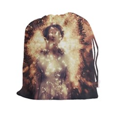 Science Fiction Teleportation Drawstring Pouches (xxl) by Celenk