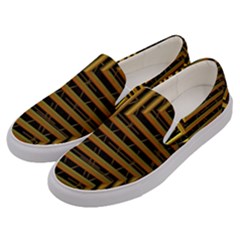 Modern Art Sculpture Architecture Men s Canvas Slip Ons by Celenk