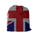 Union Jack Flag British Flag Drawstring Pouches (Extra Large) View2