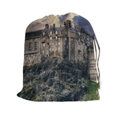 Castle Monument Landmark Drawstring Pouches (xxl) by Celenk