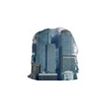 Tower Blocks Skyscraper City Modern Drawstring Pouches (Small)  View1