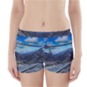Nature Landscape Mountains Slope Boyleg Bikini Wrap Bottoms View1