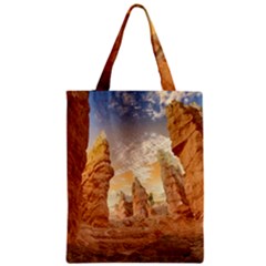 Canyon Desert Landscape Scenic Zipper Classic Tote Bag by Celenk