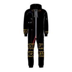 Darth Vader Cat Hooded Jumpsuit (kids) by Valentinaart