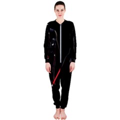 Darth Vader Cat Onepiece Jumpsuit (ladies)  by Valentinaart