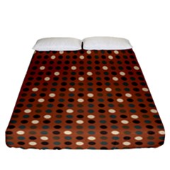 Grey Eggs On Russet Brown Fitted Sheet (california King Size) by snowwhitegirl