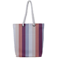 Grape Tapestry Full Print Rope Handle Tote (small) by snowwhitegirl