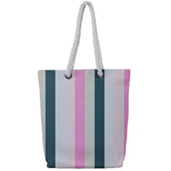 Olivia Full Print Rope Handle Tote (small) by snowwhitegirl