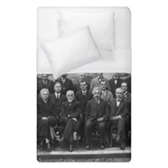 1927 Solvay Conference On Quantum Mechanics Duvet Cover (single Size) by thearts