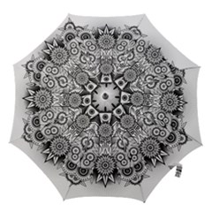 Forest Patrol Tribal Abstract Hook Handle Umbrellas (small) by Nexatart