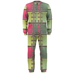Seamless Pattern Seamless Design Onepiece Jumpsuit (men)  by Nexatart