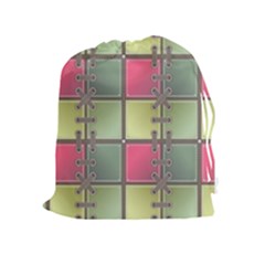 Seamless Pattern Seamless Design Drawstring Pouches (extra Large) by Nexatart