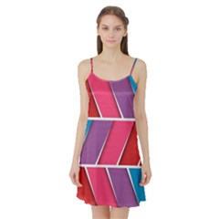 Abstract Background Colorful Satin Night Slip by Nexatart