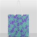 Electric Palm Tree Full Print Rope Handle Tote (Large) View1