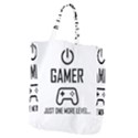 Gamer Giant Grocery Zipper Tote View2