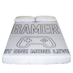 Gamer Fitted Sheet (king Size) by Valentinaart