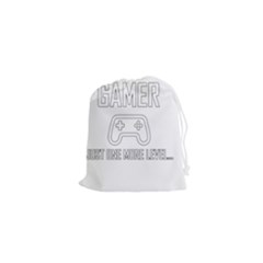 Gamer Drawstring Pouches (xs)  by Valentinaart