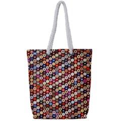 Tp588 Full Print Rope Handle Tote (small) by paulaoliveiradesign