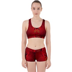 Wonderful Hearts, Kisses Work It Out Sports Bra Set by FantasyWorld7