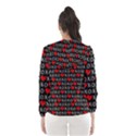 XOXO Valentines day pattern Hooded Wind Breaker (Women) View2