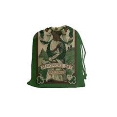  St  Patricks Day  Drawstring Pouches (medium)  by Valentinaart