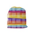 Art Background Abstract Drawstring Pouches (Large)  View2