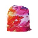 Abstract Art Background Paint Drawstring Pouches (Extra Large) View2