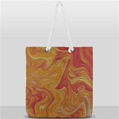 Texture Pattern Abstract Art Full Print Rope Handle Tote (large) by Nexatart