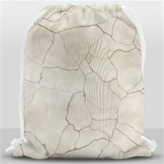 Background Wall Marble Cracks Drawstring Bag (large) by Nexatart