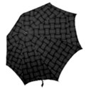 Background Weaving Black Metal Hook Handle Umbrellas (Medium) View2