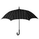 Background Weaving Black Metal Hook Handle Umbrellas (Medium) View3