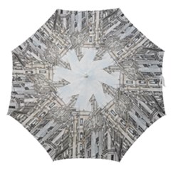 Architecture Building Design Straight Umbrellas by Nexatart