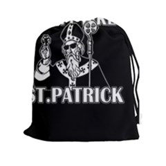  St  Patricks Day  Drawstring Pouches (xxl) by Valentinaart