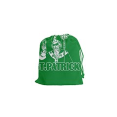  St  Patricks Day  Drawstring Pouches (xs)  by Valentinaart