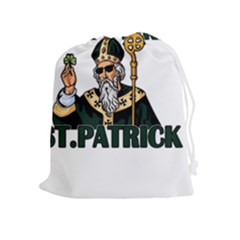 St  Patricks Day  Drawstring Pouches (extra Large) by Valentinaart