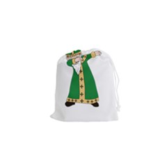  St  Patrick  Dabbing Drawstring Pouches (xs)  by Valentinaart
