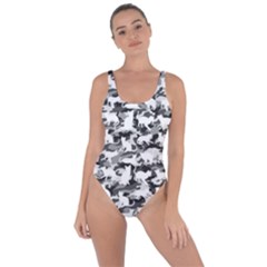 Black And White Catmouflage Camouflage Bring Sexy Back Swimsuit by PodArtist