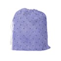 Dot Blue Drawstring Pouches (Extra Large) View2